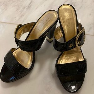 Size 9 gorgeous Coach heels